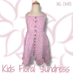 Kids Floral Sundress w/ Pockets